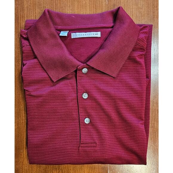 Cutter and Buck Mens Short Sleeve Red Polo, Moisture wicking, Golf, New, Sz  L - Picture 1 of 7